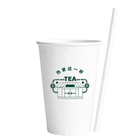 Slush cup + straw