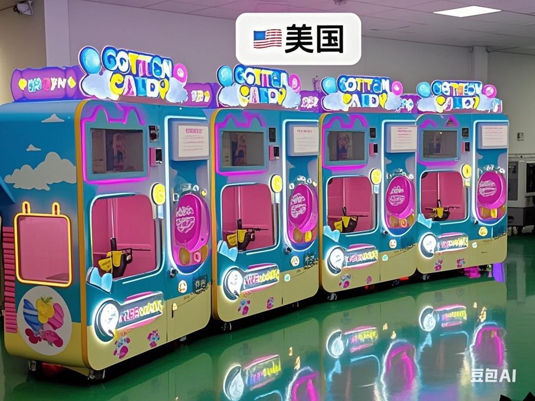 Custom Red Rabbit vending machine
